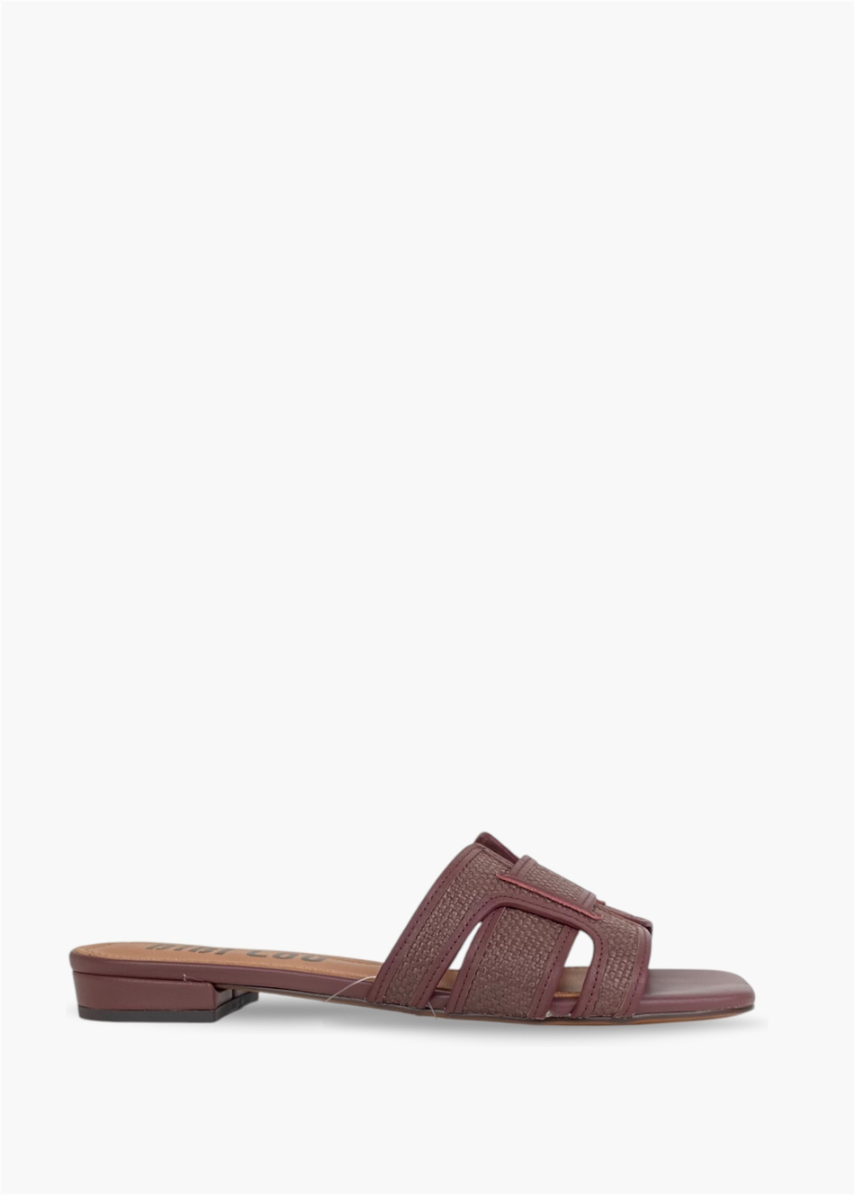 HOLLY FLAT 760Z69VK dk.brown-25L Женские сабо летние