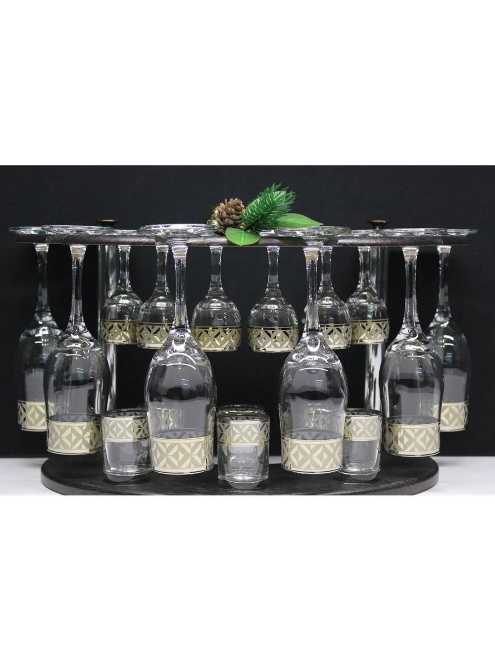 Барный набор 18 предметный с Бокалом