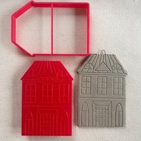 Штамп с вырубкой "Дом"