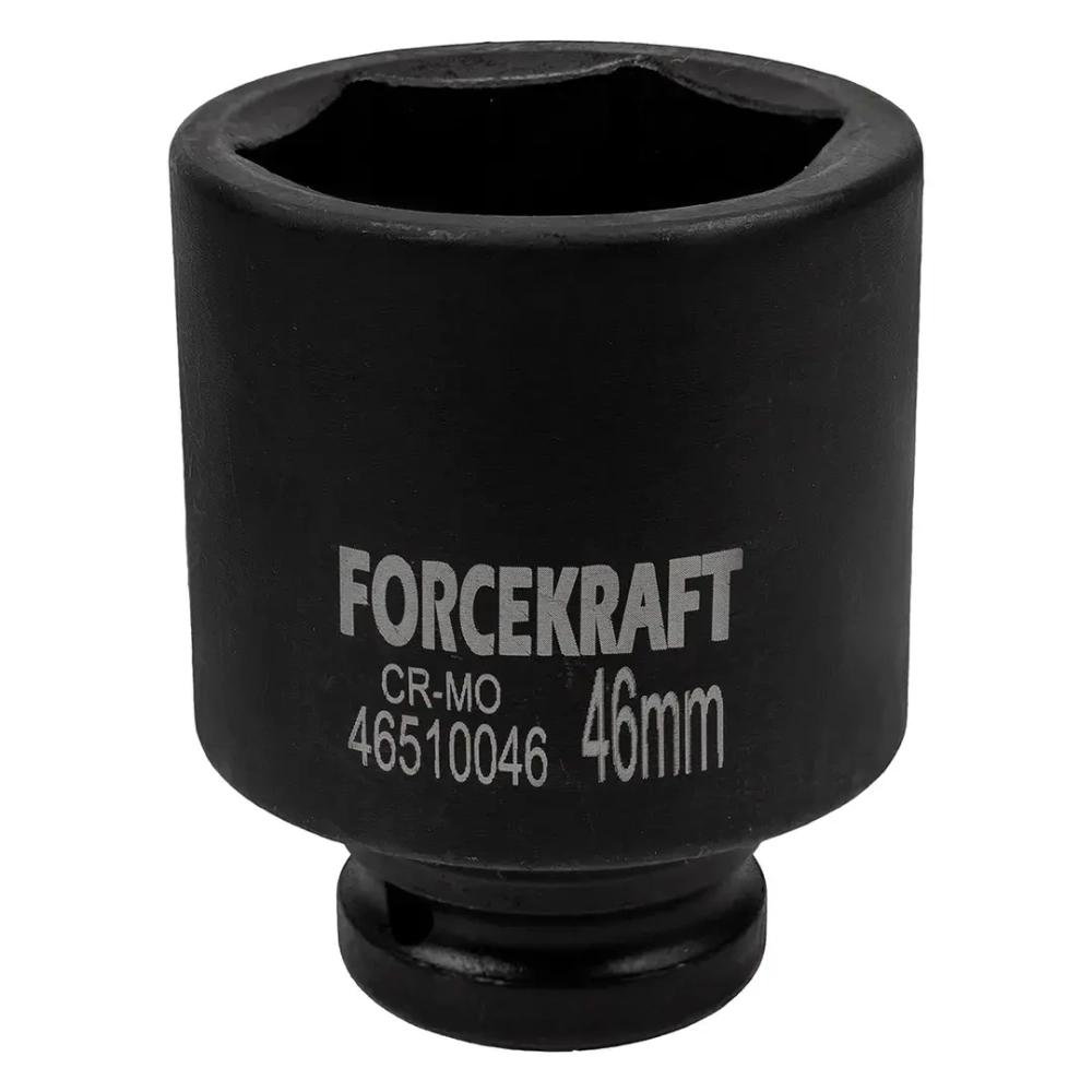 Головка ударная глубокая 3/4'', 46мм (6гр.) FORCEKRAFT FK-46510046