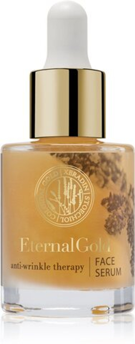 Organique Eternal Gold Anti-Wrinkle Therapy - укрепляющая сыворотка для сухой и чувствительной кожи /   30  ml  / GTIN 5902944652527