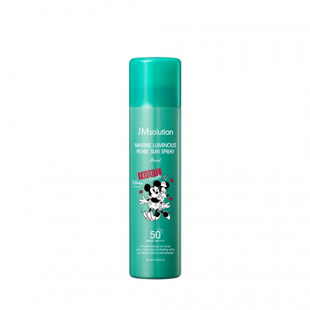 JMsolution Спрей солнцезащитный - Disney collection favorite luminous pearl SPF50+ PA++++, 180мл