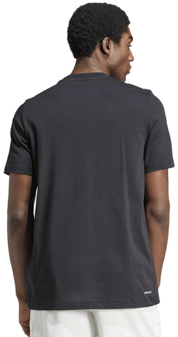 Мужская теннисная футболка Adidas Graphic Tennis T-Shirt - black