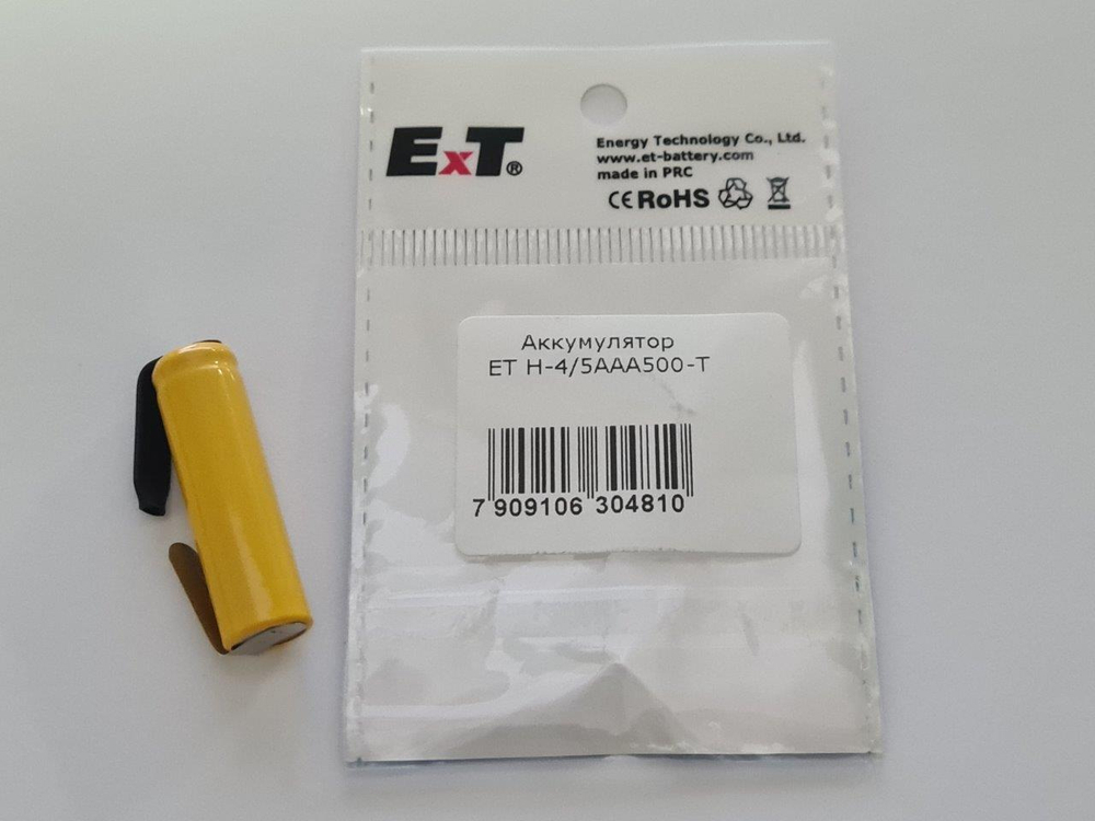 Аккумулятор ET H-4/5AAA500-T