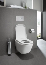 Унитаз подвесной GAP rimless ROCA безободковый +сиденье