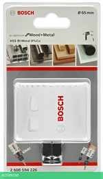 Коронка Bosch Progressor for Wood and Metal 65 мм (2.608.594.226)