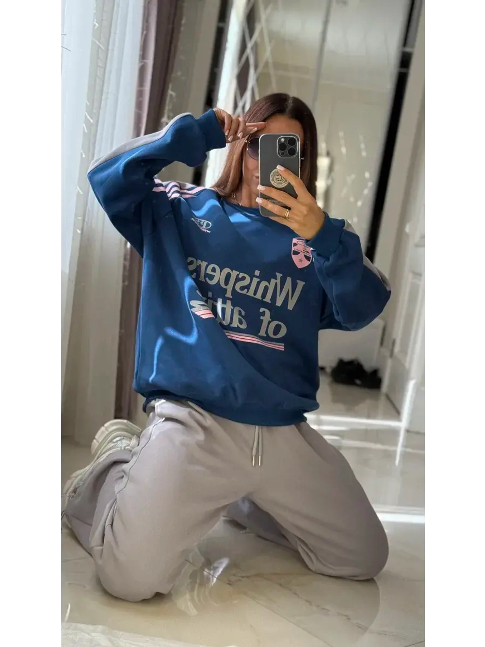 Костюм ATTIRE спортивная двойка свитшот и брюки