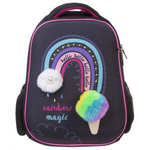 Рюкзак 38х29х12,5см 1 отд. "Ergonomic light. Радужное мороженое" (Хатбер)