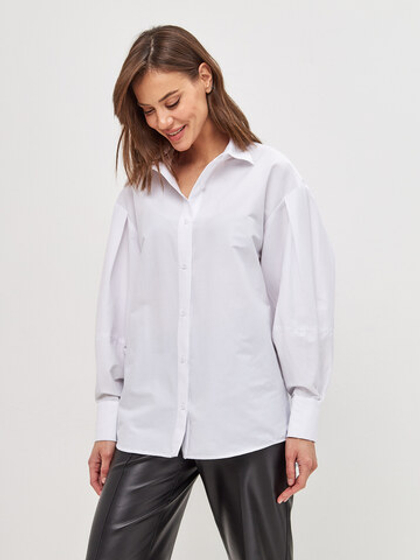 Ослепительная белая блузка