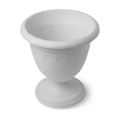 Вазон высокий Колывань 0.8л д14см мрамор С132М (комплект 34 шт)