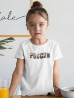 Футболка с гербом России