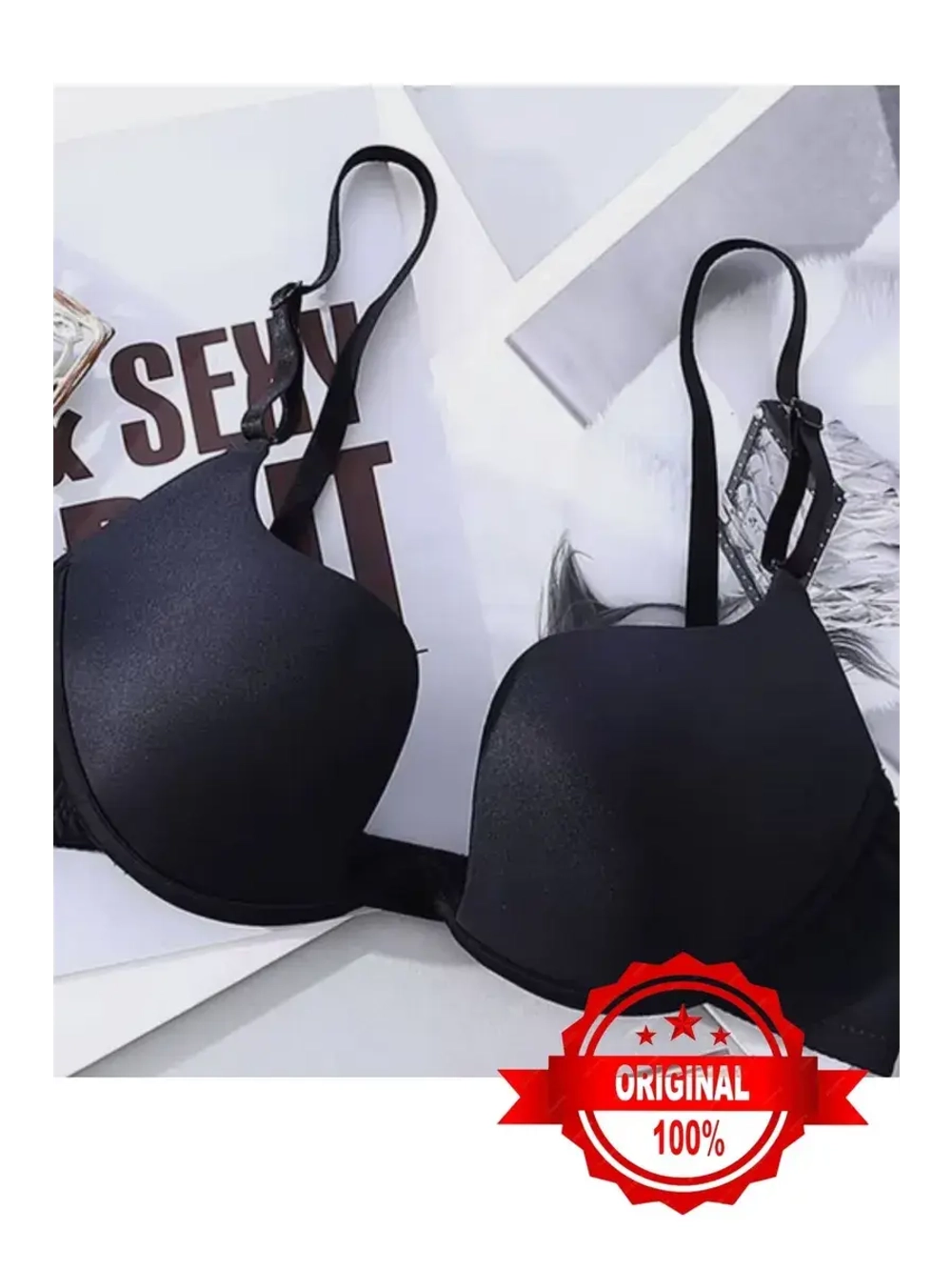 Франзуская модель Бюстгальтера открытой спины декольте пушап