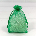 Мешочек 11х16см Органза (Зеленый)