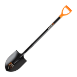 Штыковая лопата Вихрь с изогнутой тулейкой, металлический черенок