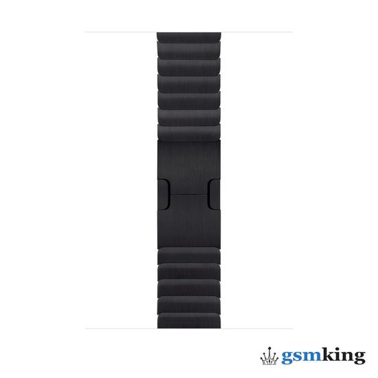 Apple Stainless Link Bracelet for Apple Watch 42|44|45|49mm (съемные звенья) Space Black (Чёрный)
