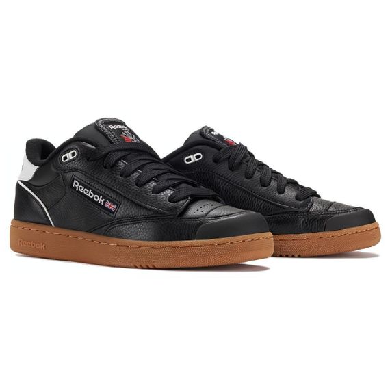 reebok Club C Series Кроссовки для скейтбординга Низкие Черные Унисекс