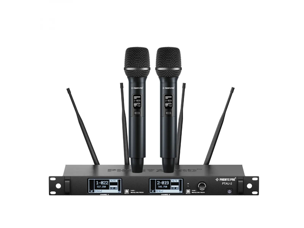 Беспроводная микрофонная система Phenyx Pro PTAU-2