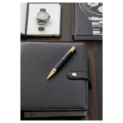 Parker Duofold - Blue Chevron GT, шариковая ручка, M