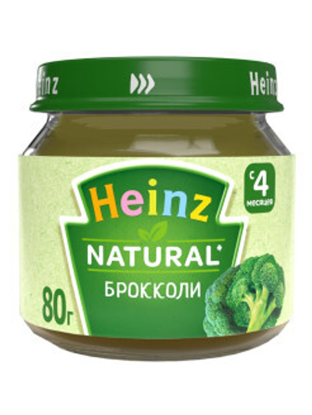 Пюре Heinz брокколи 80г с 4 месяцев