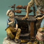 Фарфоровая мануфактура Capodimonte «Опытный повар»