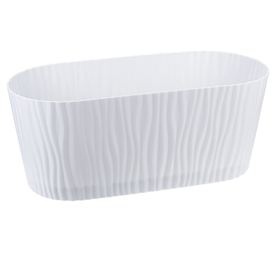 Кашпо ВОЛНА 4,2 л овальное с вкладышем М3191