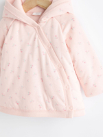 Куртка с запахом для малышей Next K82-448, Светло-розовый