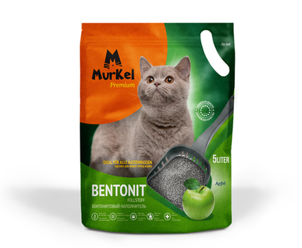 Наполнитель Murkel бентонитовый Яблоко