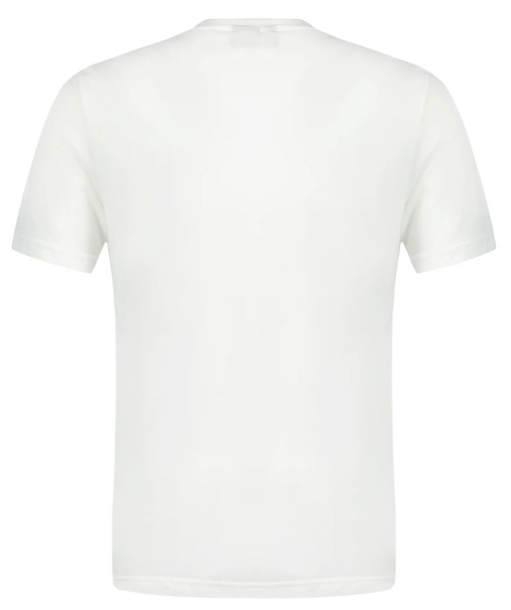 Мужская теннисная футболка Le Coq Sportif Graphique Short Sleeve 25 N°1 - белый