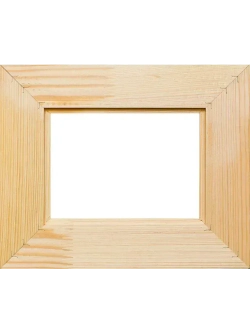 Деревянная рама 15x20 для картин на подрамнике сеч. 60x18