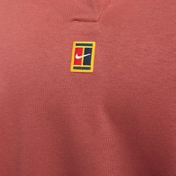 Женская теннисная куртка Nike Court Dri-Fit Heritage Tennis Polo - Brown