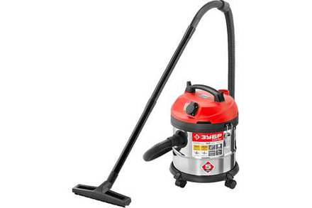 Пылесос ЗУБР "МАСТЕР" строительный, модель М3-20, 20л. 1400Вт, сухая и влажная уборка, роз до 2000Вт