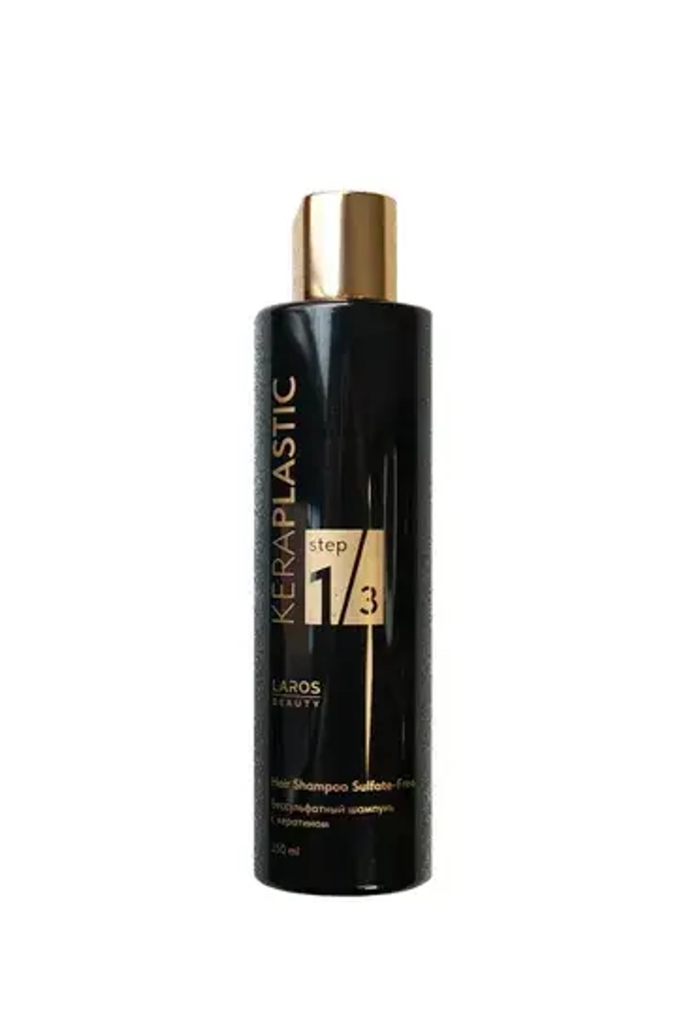 Laros Beauty, бессульфатный шампунь с кератином KeraPlastic Hair Shampoo, 250 мл.