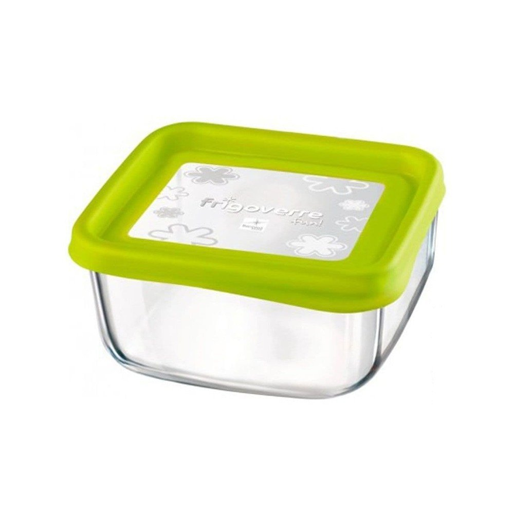 Контейнер стеклянный 2л Bormioli Rocco Frigoverre Fun Green