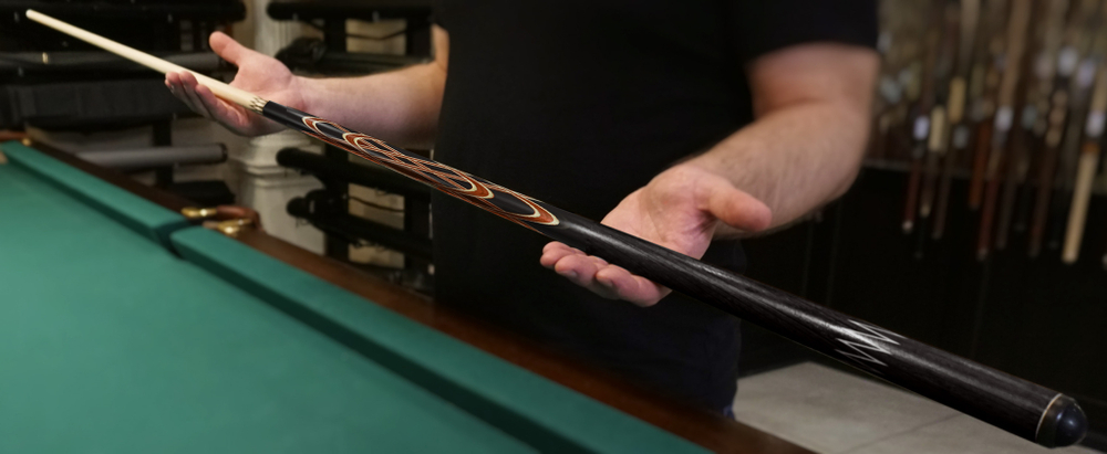 Кий Паук черный граб,красный, 2РС Vortex