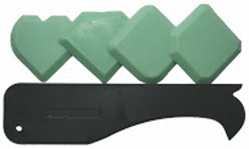 Шпатели Набор для формовки швов силикон. герм.  5шт  (888)  3080500