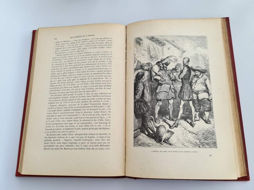 "Don Quichotte de la Manche". Miguel de Cervantes Saavedra. 1893 г.
