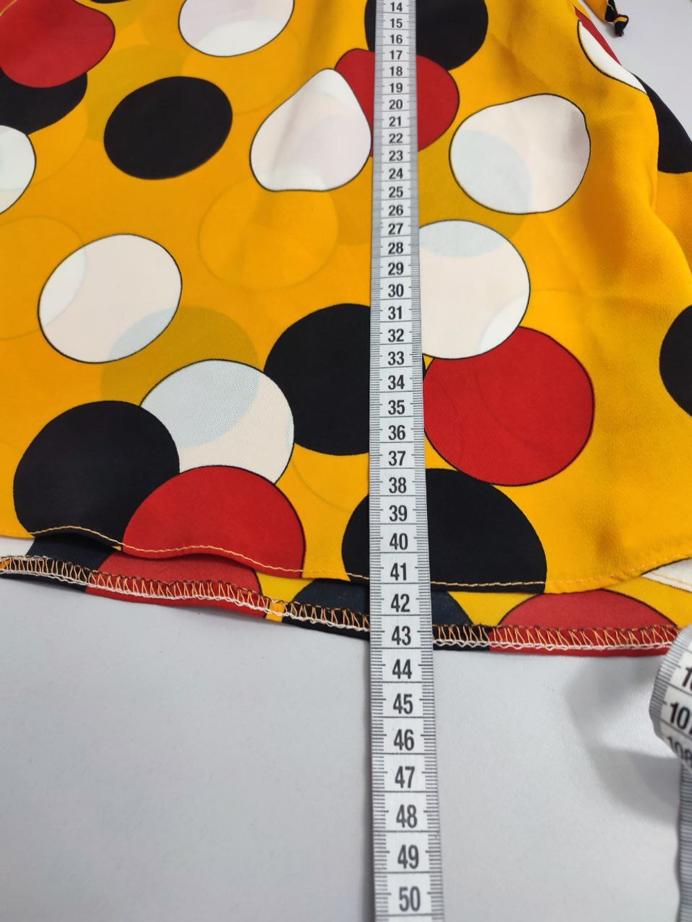 Юбка в яркий горох 44 размер