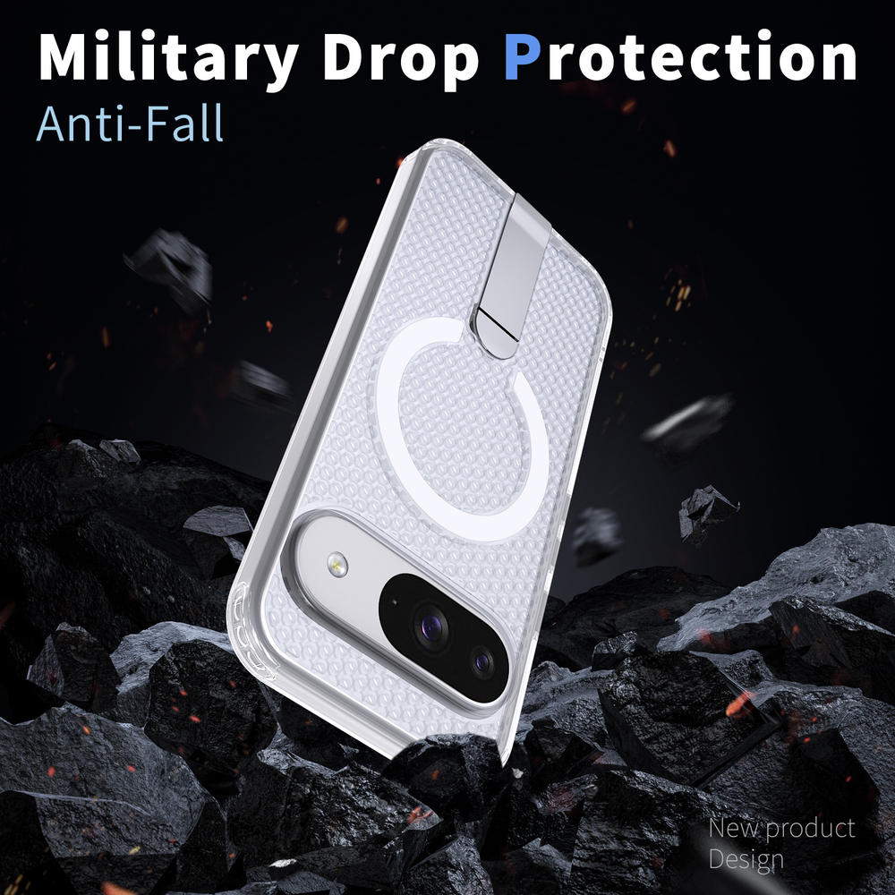 Прозрачный чехол Mesh Pro Magnetic Case для Google Pixel 9 / Pixel 9 Pro