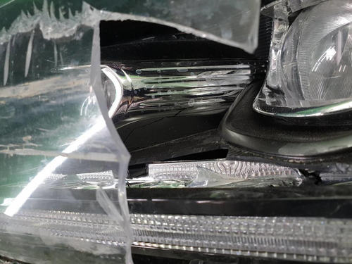 Битая Фара левая Kia Sorento 3 UM Prime (2017-2020) LED