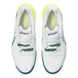 Мужские теннисные кроссовки ASICS Gel-Resolution 9 All Court Shoe Men - White, Petrol