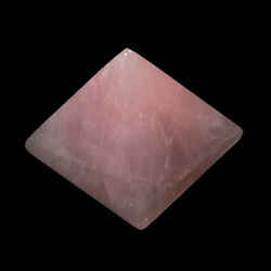 Пирамида розовый кварц асс.