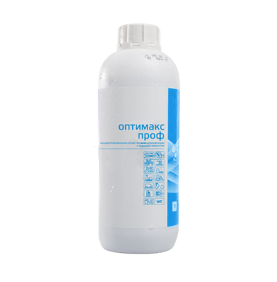 Оптимакс Проф - Универсальное концентрированное дезинфицирующее средство с моющим эффектом, 1000мл