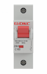 Автоматический выключатель модульный DKC MD125-1C100