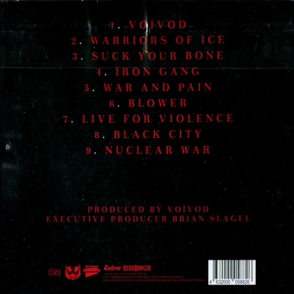 Voivod / War And Pain (RU)(CD)
