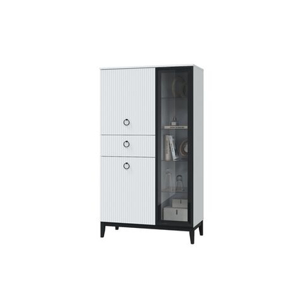 Шкаф-витрина с 1 стеклянной дверкой