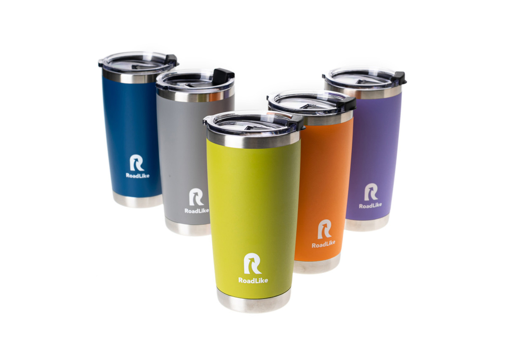 Термокружка RoadLike City Mug 570мл, желтый