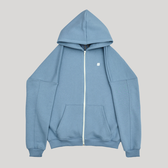 Zip-Up Hoodie Country Blue