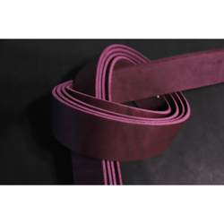 Ременная заготовка Винная гладкая ⠀
