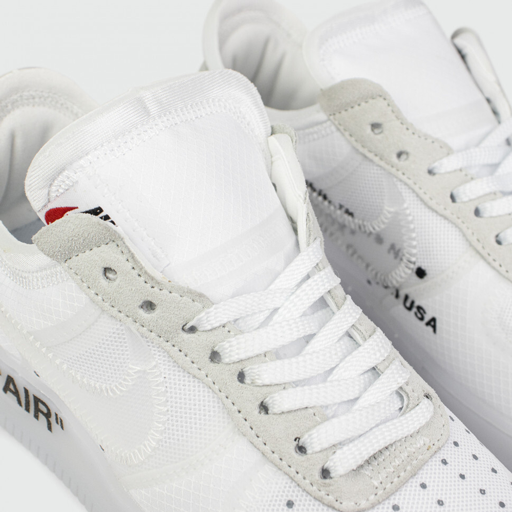 кроссовки Nike Air Force 1 Low x Off-White Triple White Wmns