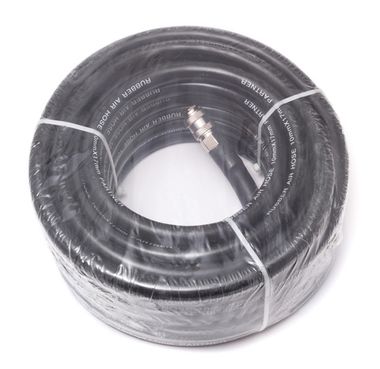 Шланг резиновый воздушный армированный с фитингами 6*12мм*10м Partner PA-AHC-10/B